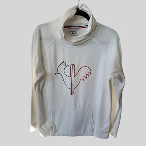 Rossignol Men's Turtleneck Sweater in White